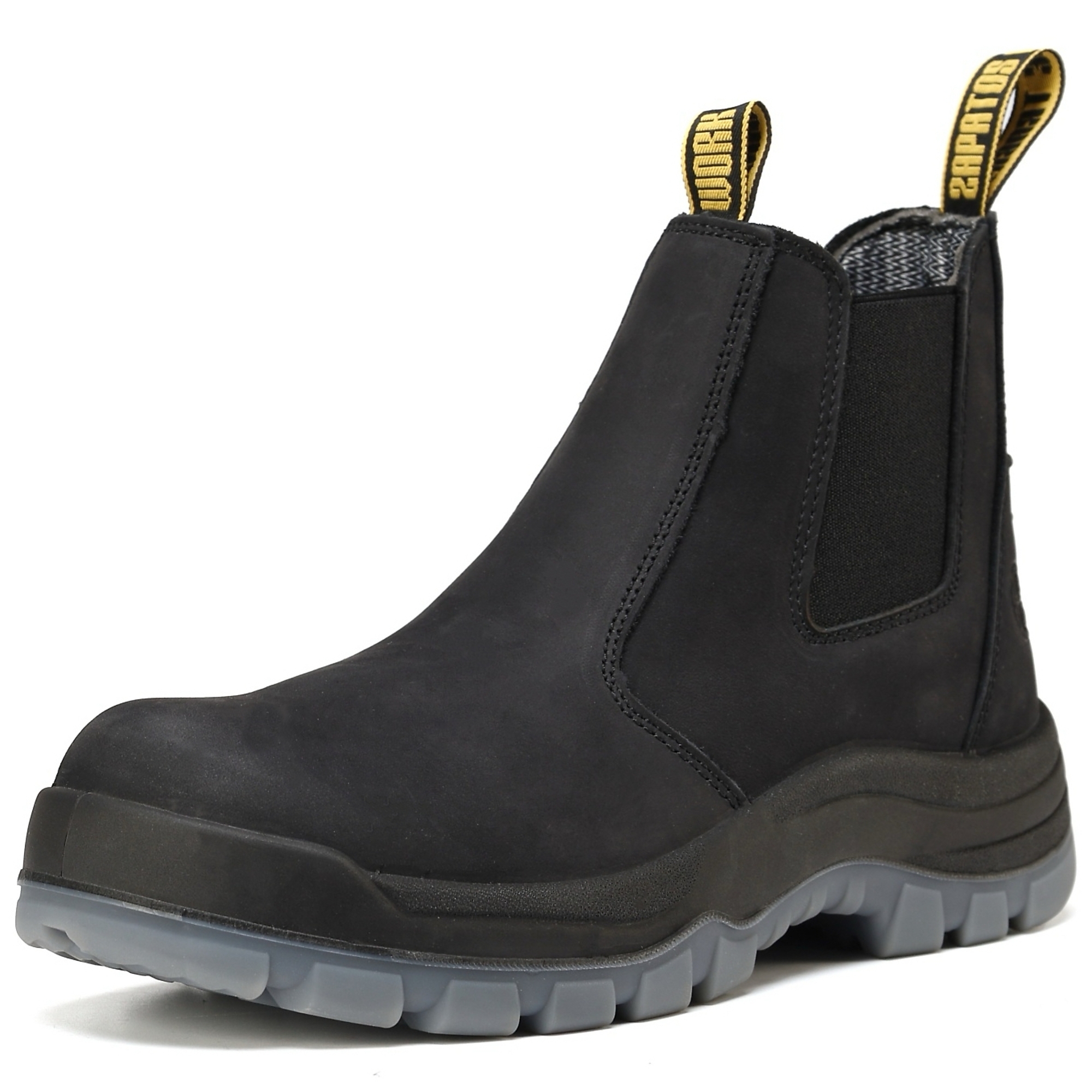 Handpoint 6in Black ST Work Boot